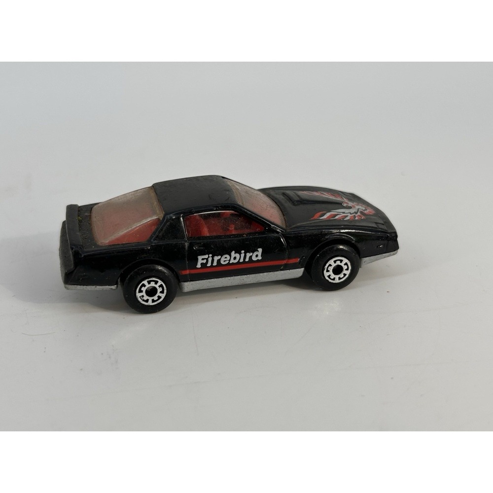 Vintage Matchbox 1982 Black Pontiac Firebird SE Car